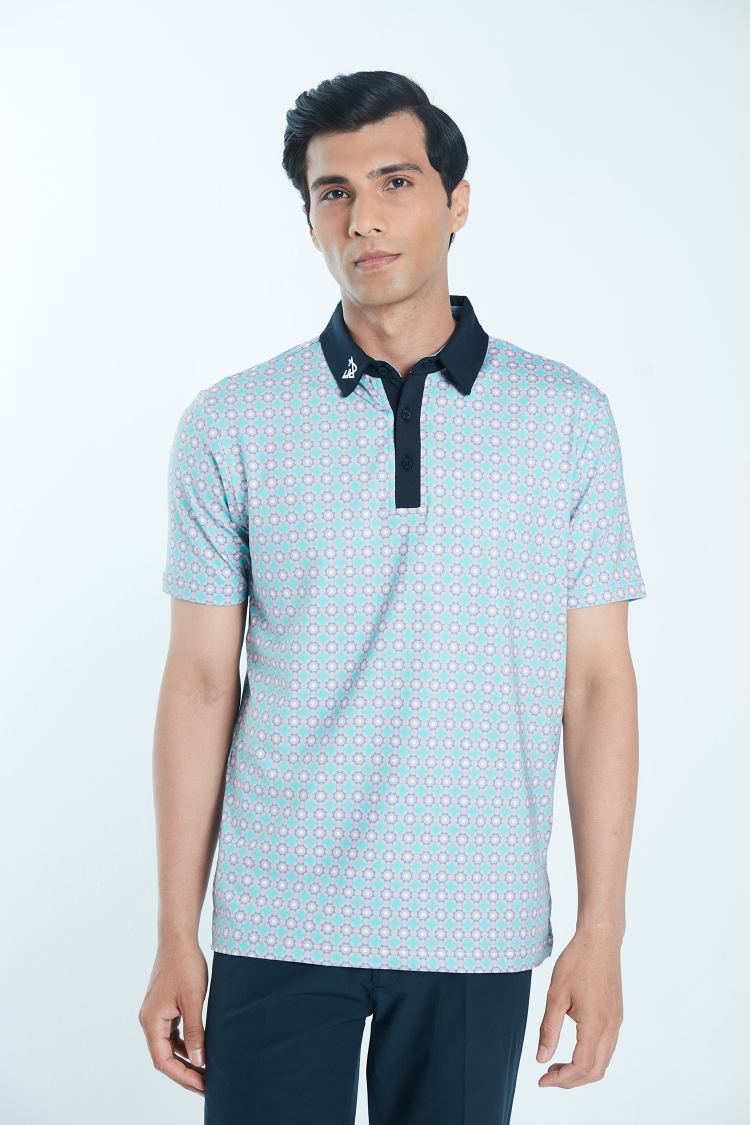 MENS POLO ORB - TEAL | Athletic Drive